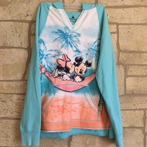 Girls Disney Parks Sweatshirt with hood size XL